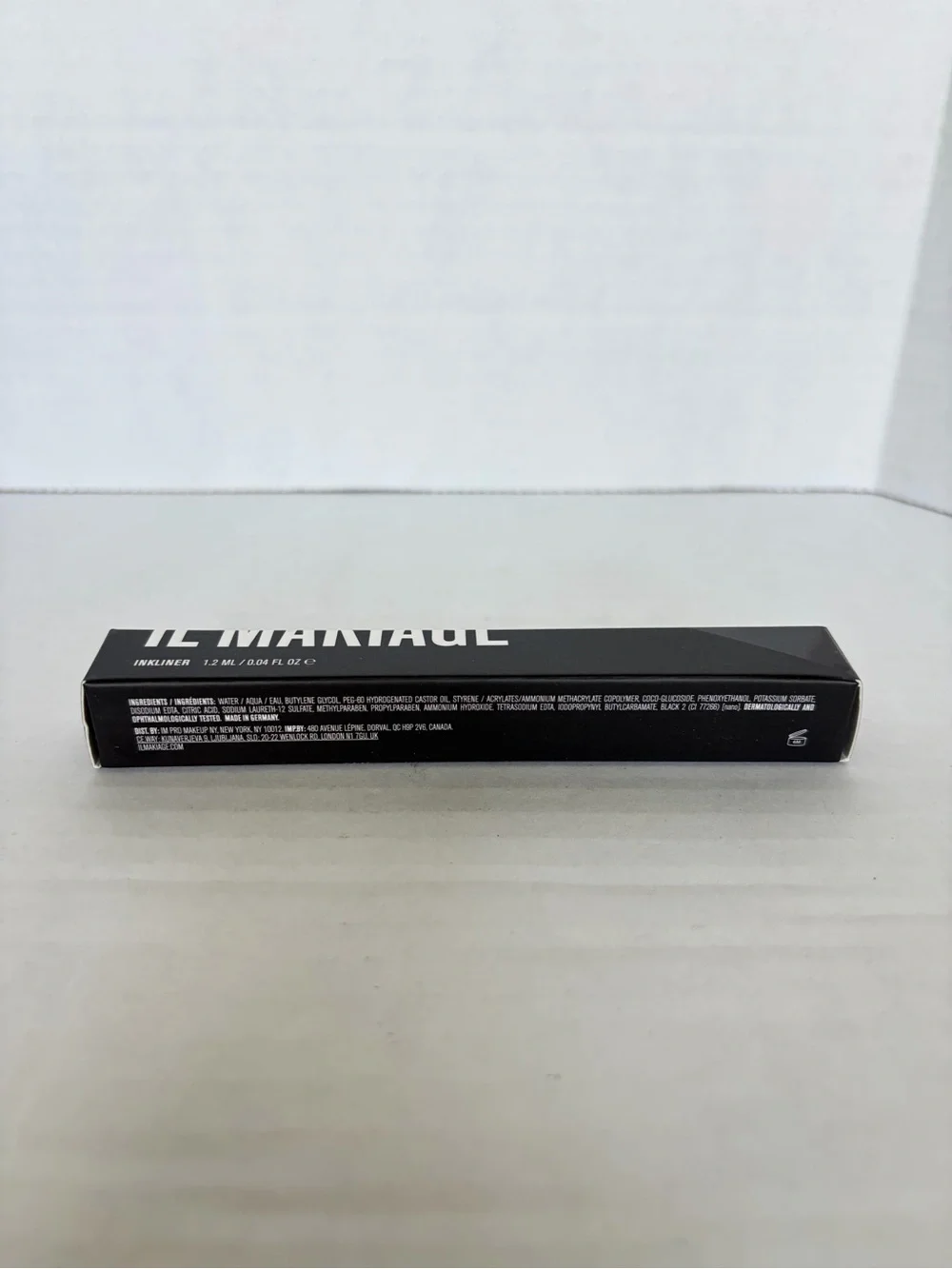 NIB IL MAKIAGE Inkliner Liquid Eyeliner in Black 0.04 oz Waterproof Silky-Matte